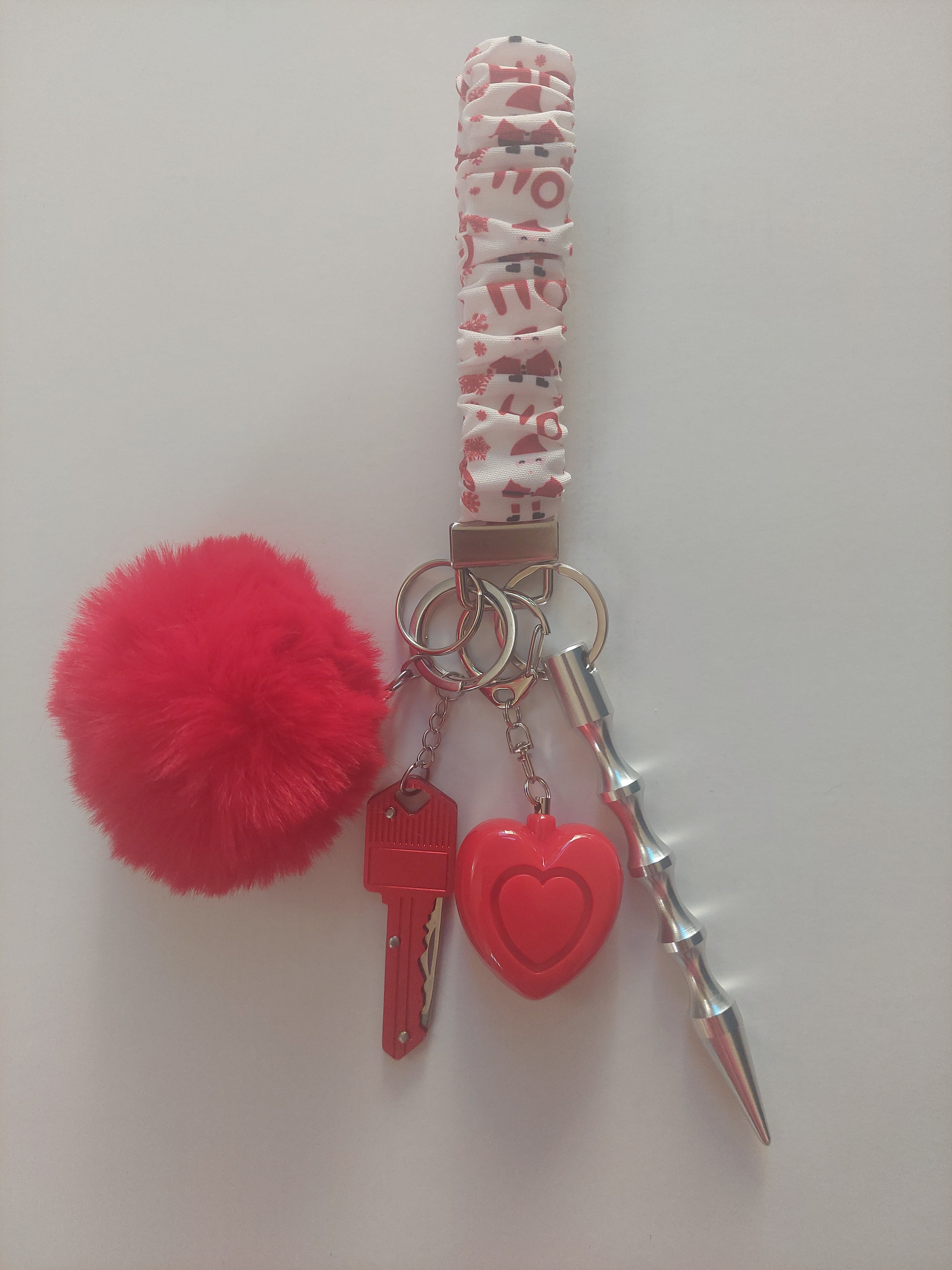 Ho Ho Ho Santa Keychain