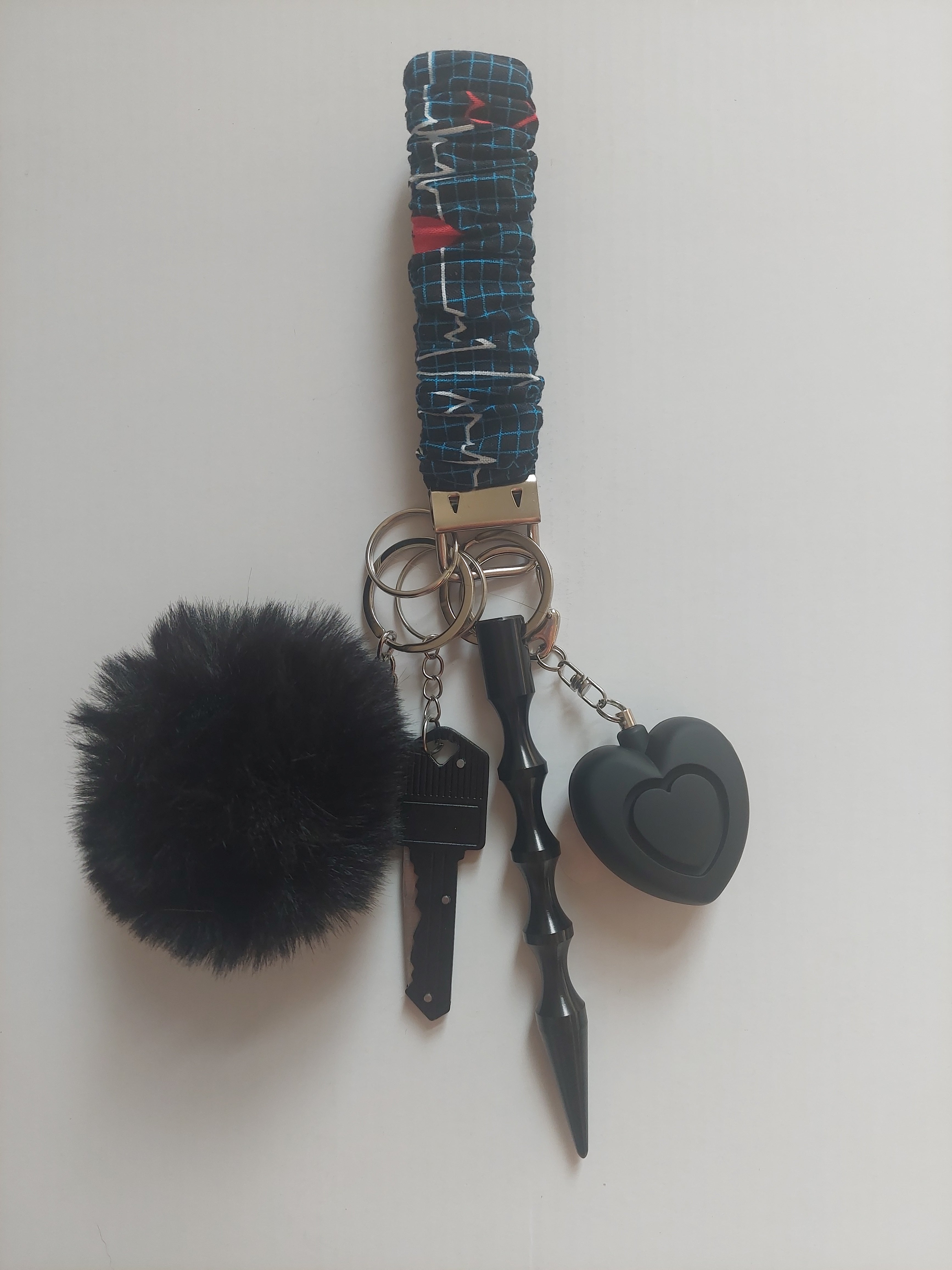 Heartbeat Safety Keychain